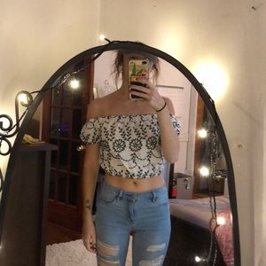 Off the shoulder top